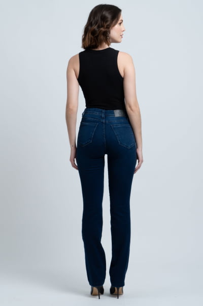 Calça Jeans Reta Feminina F24036