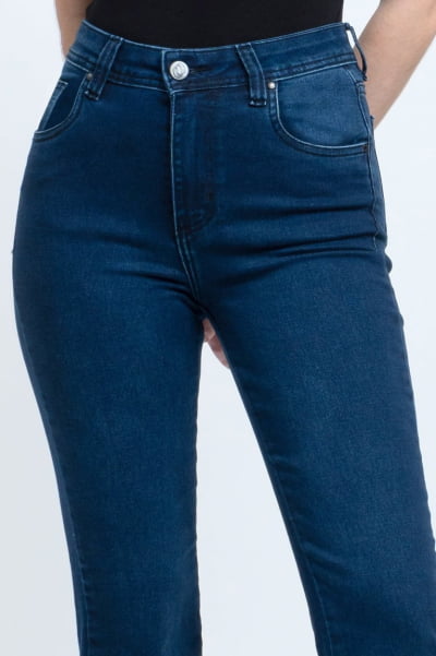 Calça Jeans Reta Feminina F24036