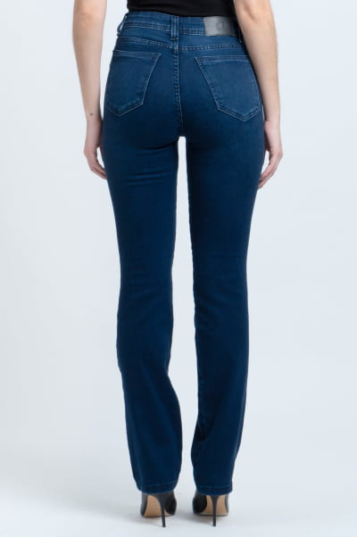 Calça Jeans Reta Feminina F24036