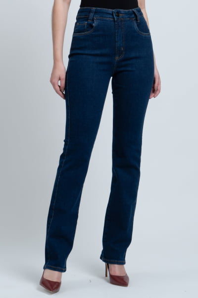 Calça Jeans Reta Feminina F24042
