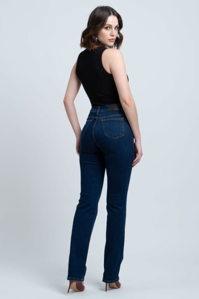 Calça Jeans Reta Feminina F24042