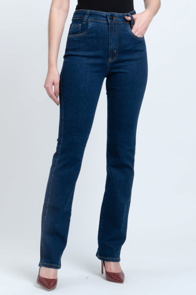 Calça Jeans Reta Feminina F24042