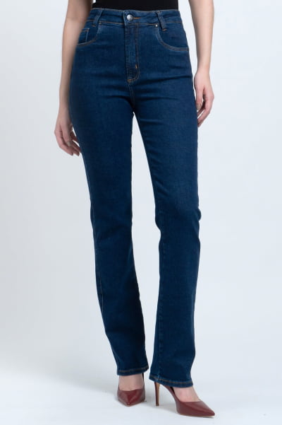 Calça Jeans Reta Feminina F24042