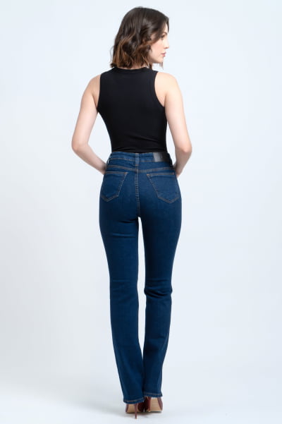 Calça Jeans Reta Feminina F24042