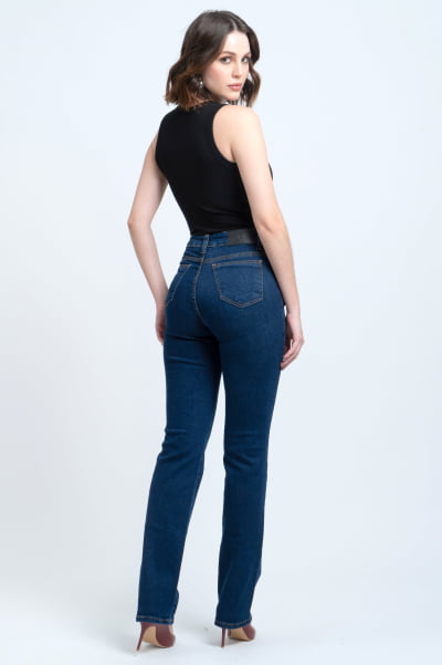 Calça Jeans Reta Feminina F24042