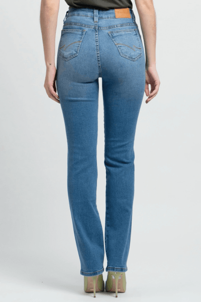 Calça Jeans Reta Feminina F24044