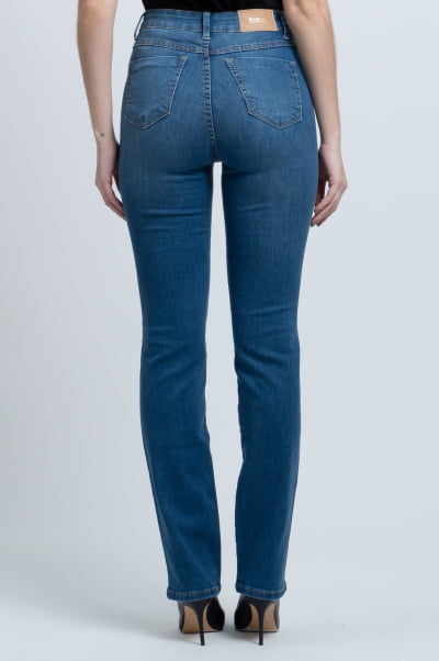 Calça Jeans Reta Feminina F24048