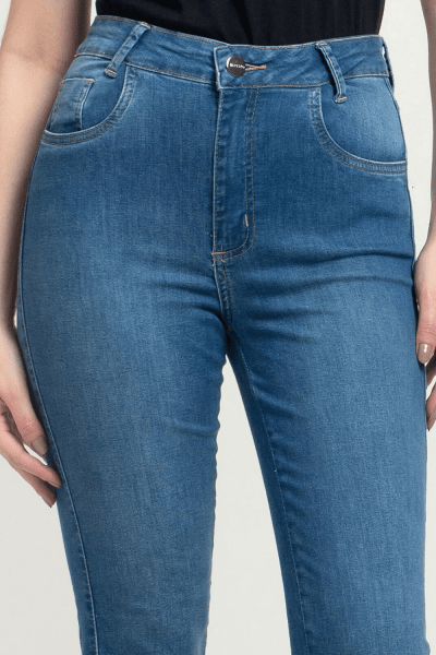 Calça Jeans Reta Feminina F24048