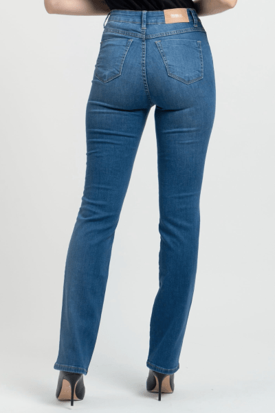 Calça Jeans Reta Feminina F24048
