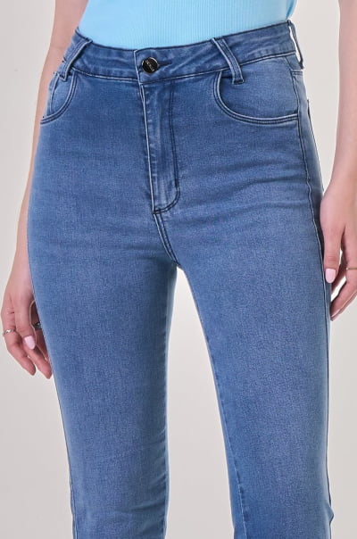 Calça Jeans Reta Feminina F24072