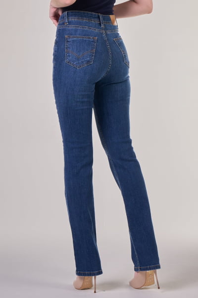 Calça Jeans Reta Feminina F24075