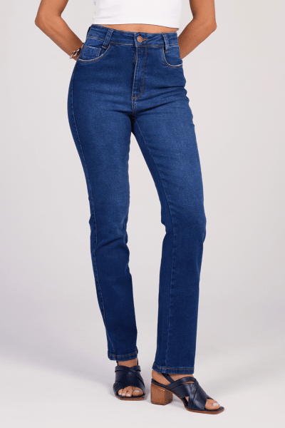 Calça Jeans Reta Feminina F25010