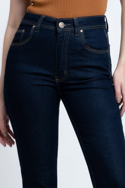 Calça Jeans Reta Feminina F2921