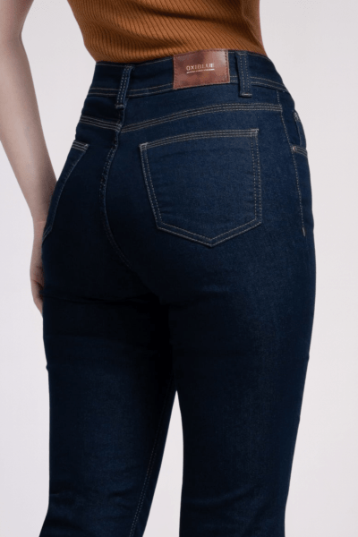 Calça Jeans Reta Feminina F2921