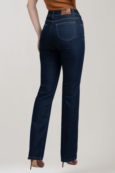 Calça Jeans Reta Feminina F2921