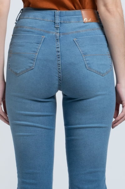 Calça Jeans Reta Feminina F2922