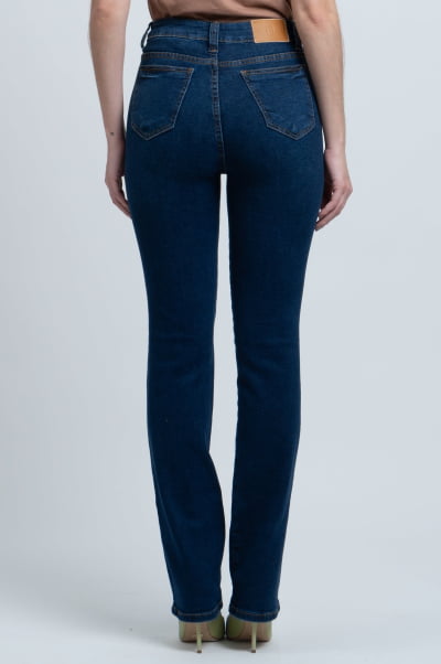 Calça Jeans Reta Feminina Michigan