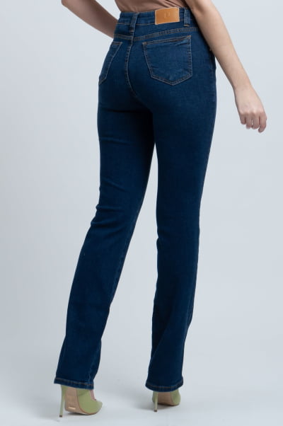 Calça Jeans Reta Feminina Michigan