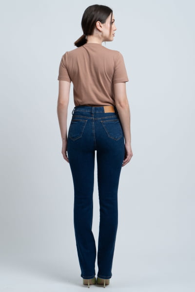 Calça Jeans Reta Feminina Michigan