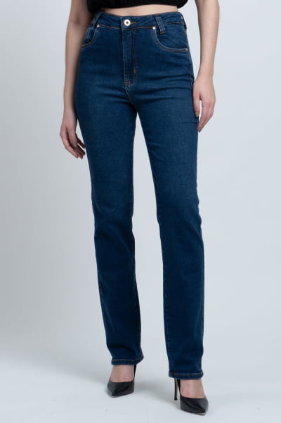 Calça Jeans Reta Feminina New York