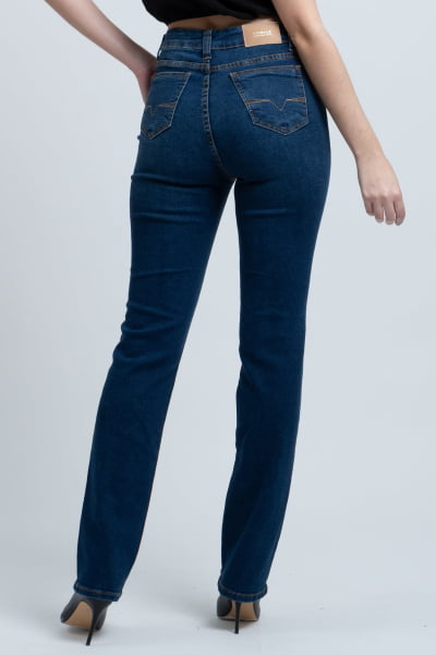 Calça Jeans Reta Feminina New York