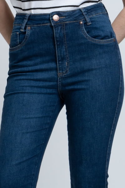 Calça Jeans Reta Feminina F24049