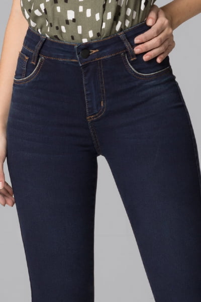 Calça Jeans Skinny Cintura Alta  F2021045