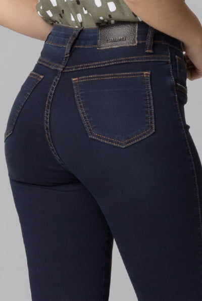 Calça Jeans Skinny Cintura Alta  F2021045