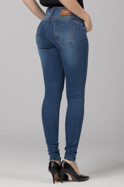 Calça Jeans Skinny Levanta Bumbum F2021060