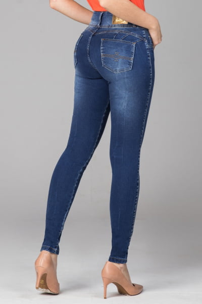 Calça Jeans Skinny Levanta Bumbum F2021712