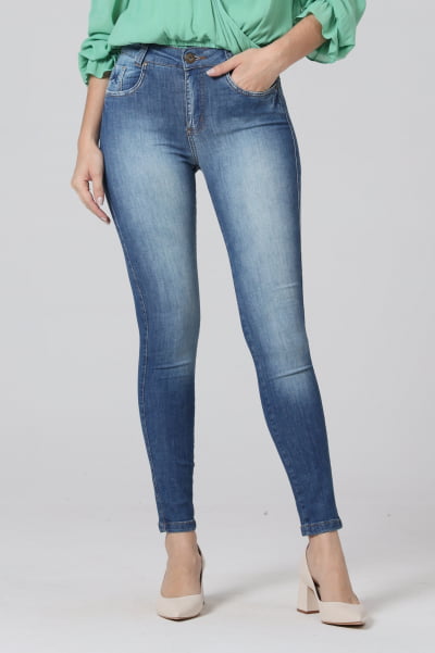 Calça Jeans Skinny Levanta Bumbum F2022129
