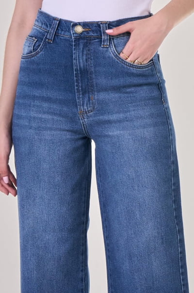 Calça Jeans Wide Leg F24054