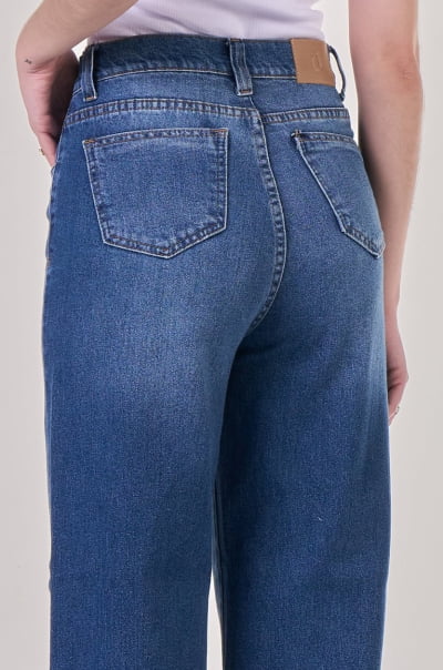 Calça Jeans Wide Leg F24054