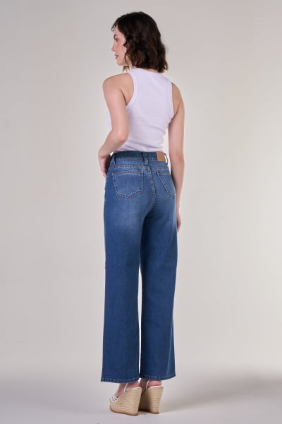 Calça Jeans Wide Leg F24054