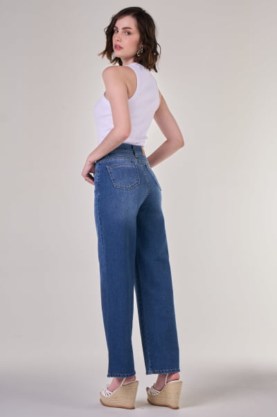 Calça Jeans Wide Leg F24054