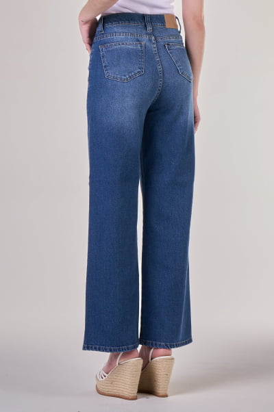 Calça Jeans Wide Leg F24054