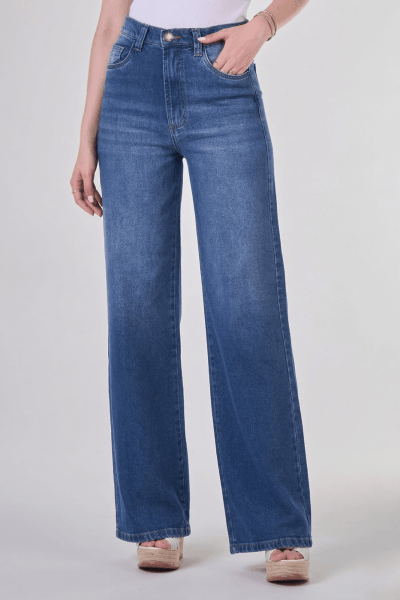 Calça Jeans Wide Leg F24054