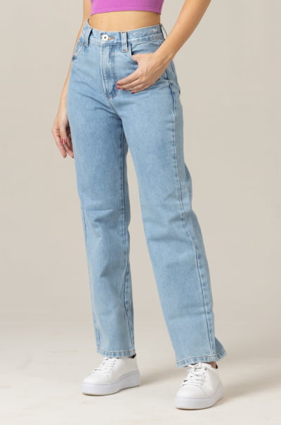 Calça Jeans Wide Leg Slim Clara F2914