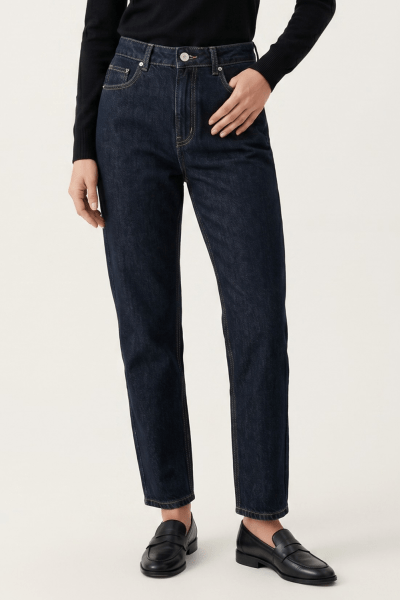 Calça Mom Jeans Escuro 26700
