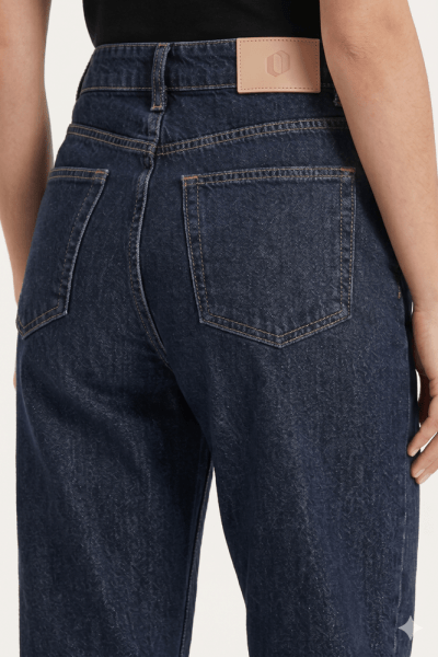 Calça Mom Jeans Escuro 26700