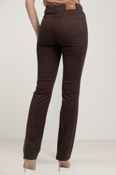 Calça Reta Marrom F23103MR