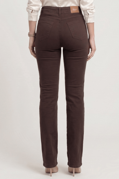 Calça Reta Marrom F23103MR