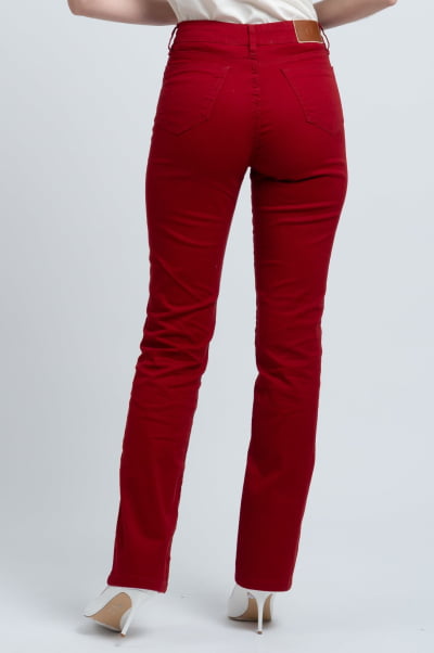 Calça Reta Marsala F23103MA