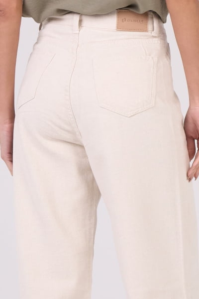 Calça Wide Leg Linho F24097