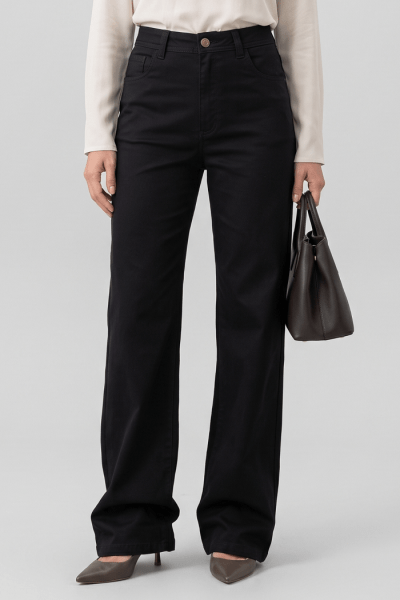 Calça Wide Leg Preta