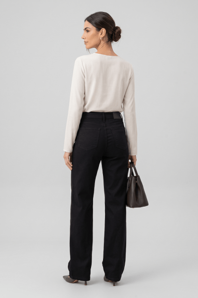 Calça Wide Leg Preta