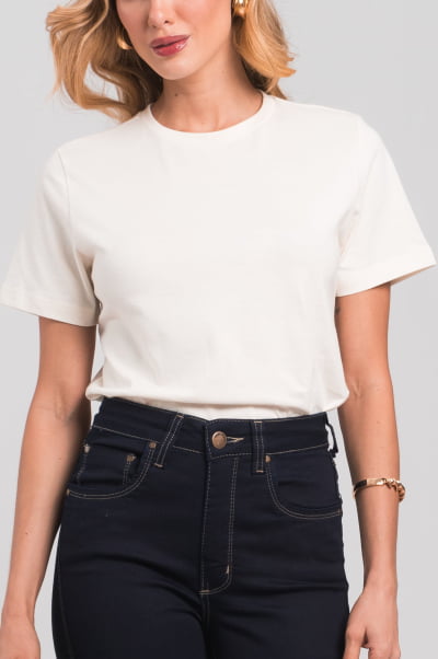 Camiseta Feminina Off White CA24011