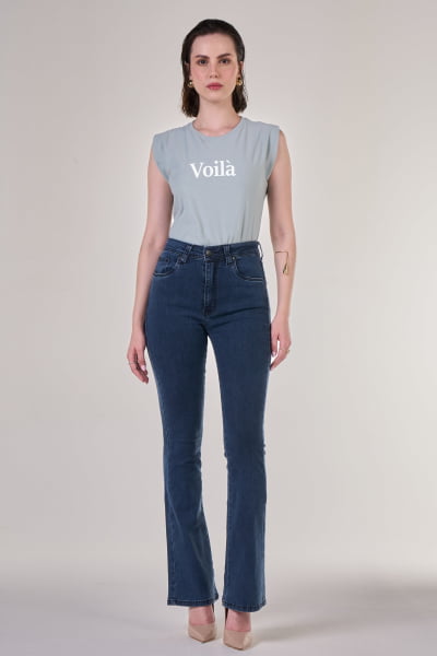 Regata Muscle Tee Azul Claro Voilà