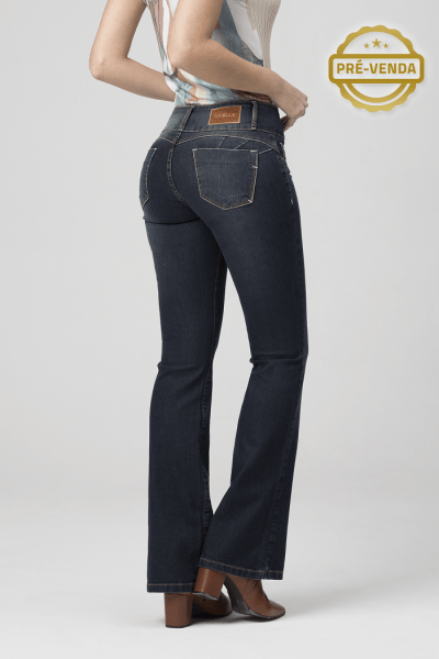 Calça Flare Jeans Levanta Bumbum  F2020180