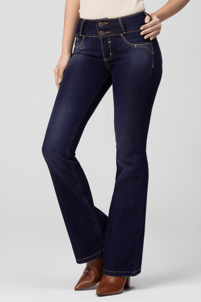 Calça Flare Jeans Levanta Bumbum  F2020180